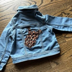 Leopard WV Jean jacket